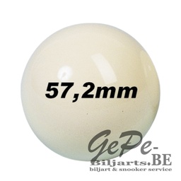 [004920000]  Boule détachée 57,2 mm Blanche